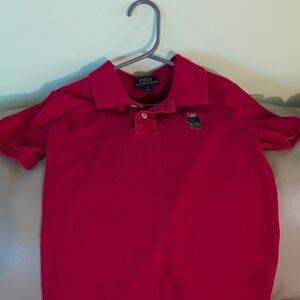 Polo Ralph 7 Lauren Red Polo Shirt